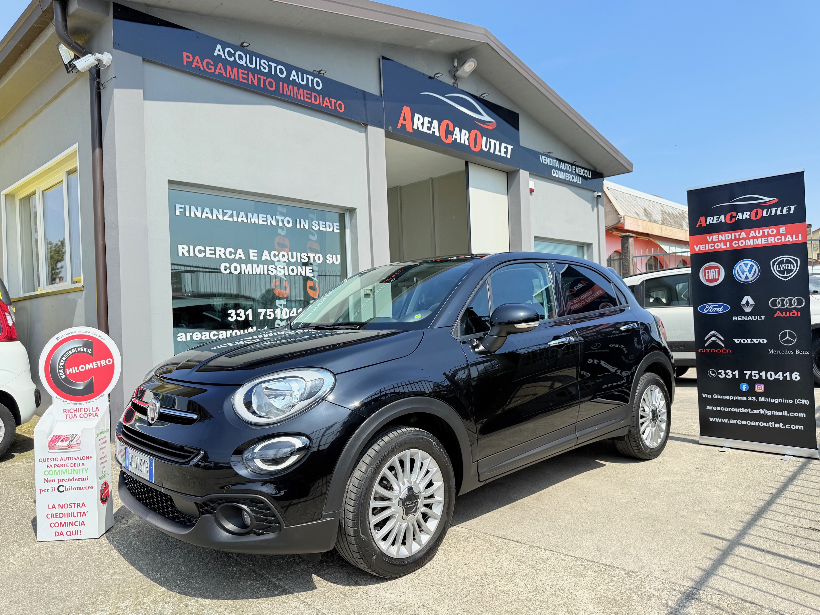 Fiat 500X 1.3 mjt 95cv Connect*CERCHI 17-PELLE-KM 48.192*VETRI PRIVACY*FULL OPTIONAL*PREZZO EALE SENZA VINCOLI
