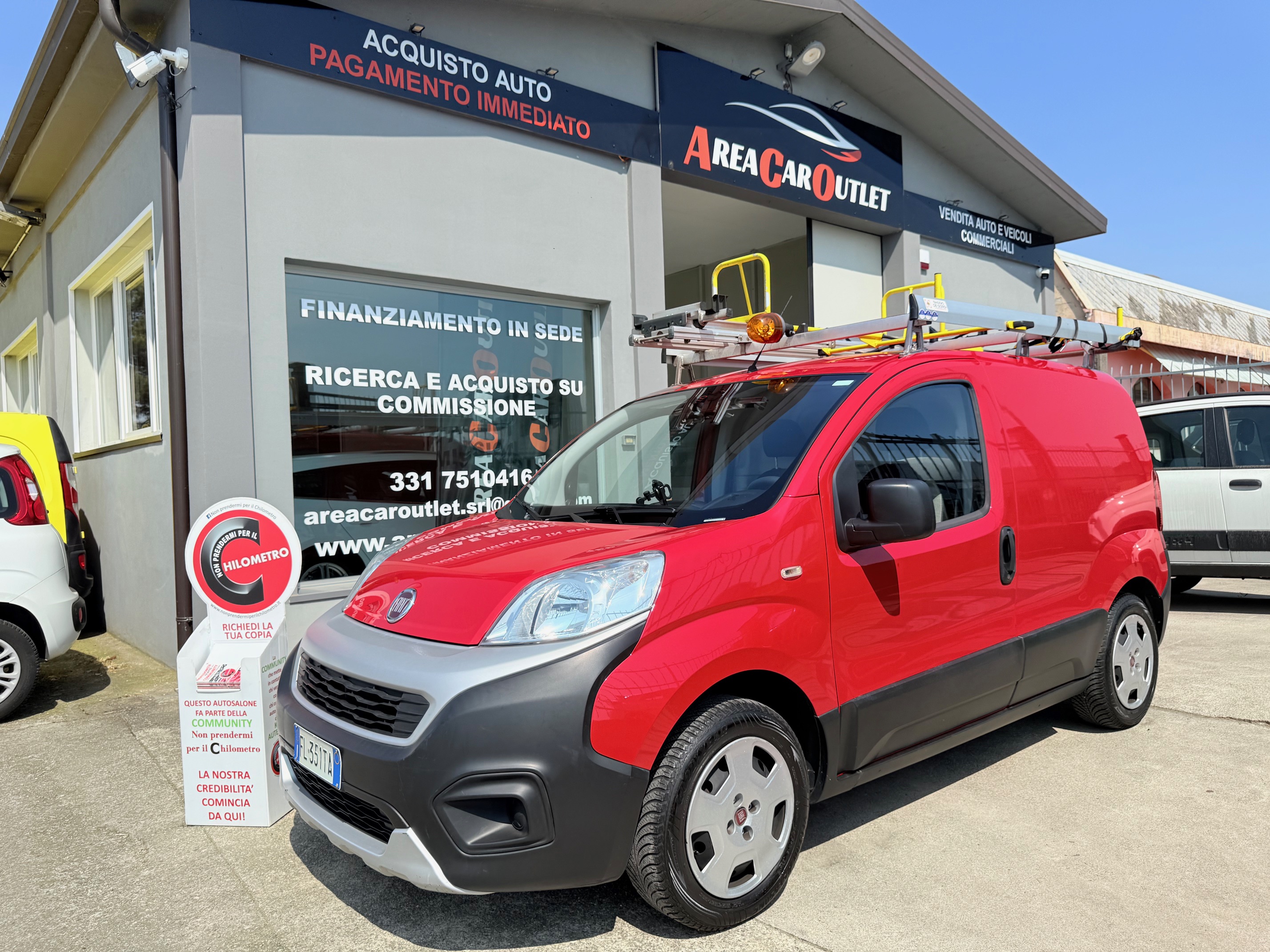 Fiat Fiorino 1.3mjt 95cv ADVENTURE*ALLESTITO*INVENTER-CASSETTI*PORTA SCALA PNEUMATICO*TAGLIANDATO*PREZZO REALE SENZA VINCOLI